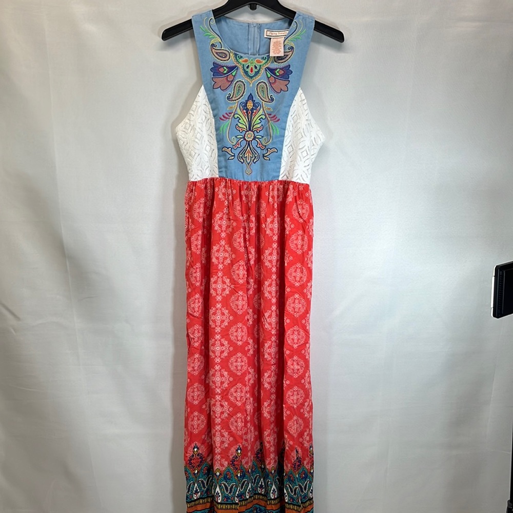 Flying Tomatoes maxi dress, size L